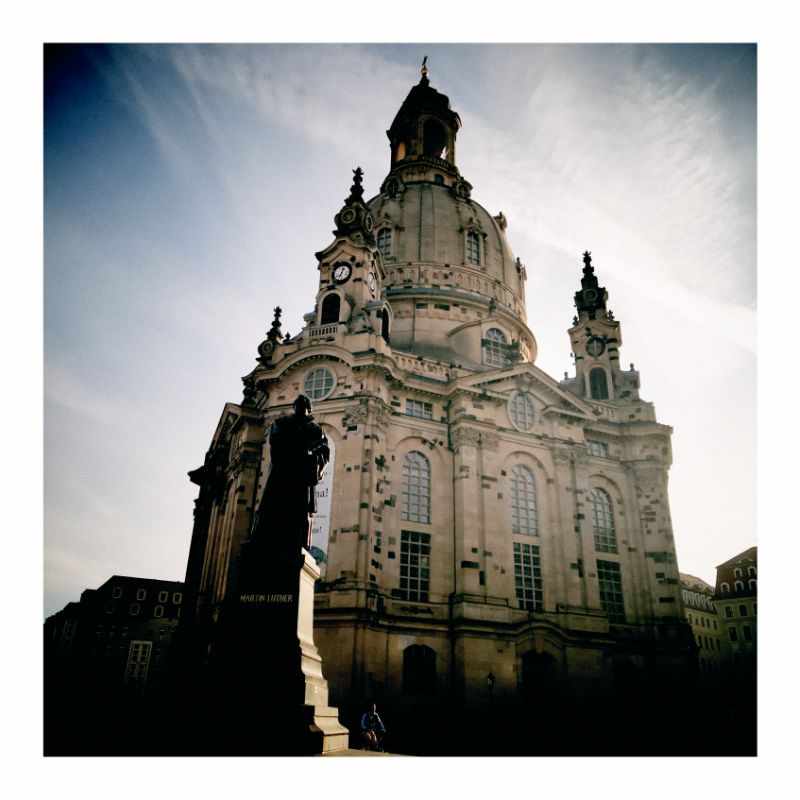 Dresden classics: Frauenkirche and Luther memorial
